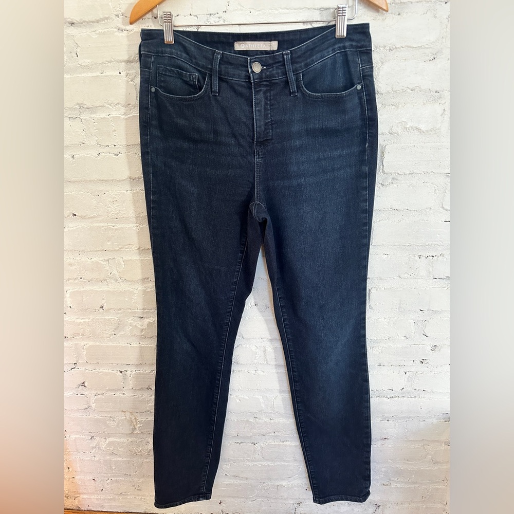 Athleta Women's Straight Leg Jeans - Dark Blue